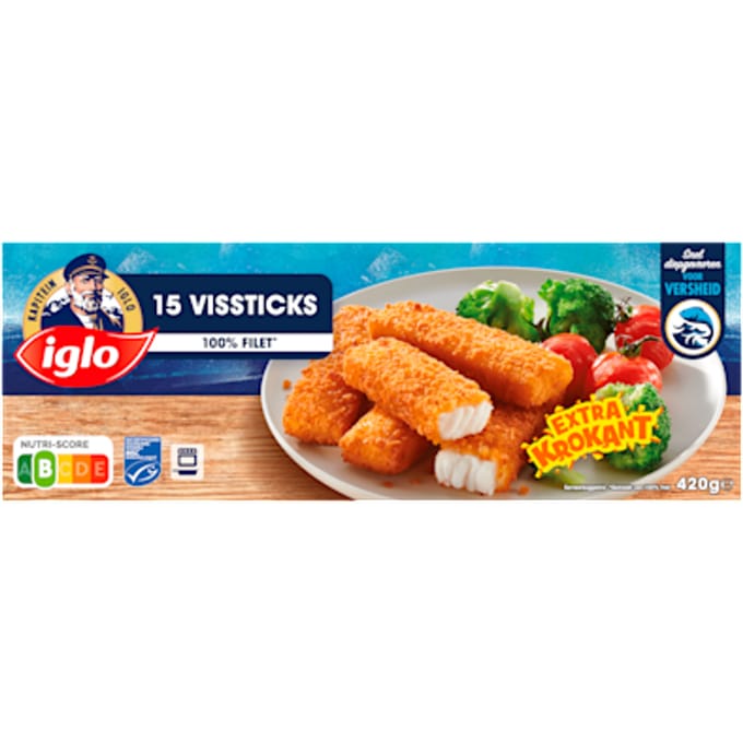 Vissticks 15 stuks