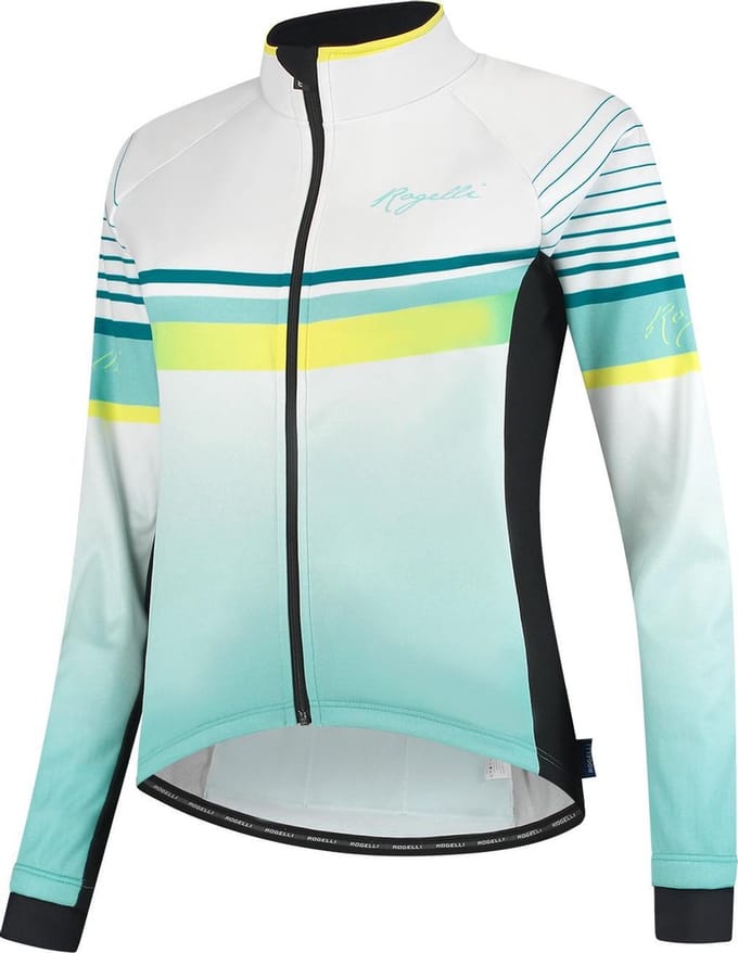 Rogelli Ds Winterjack Impress Turquoise/Geel 2XL