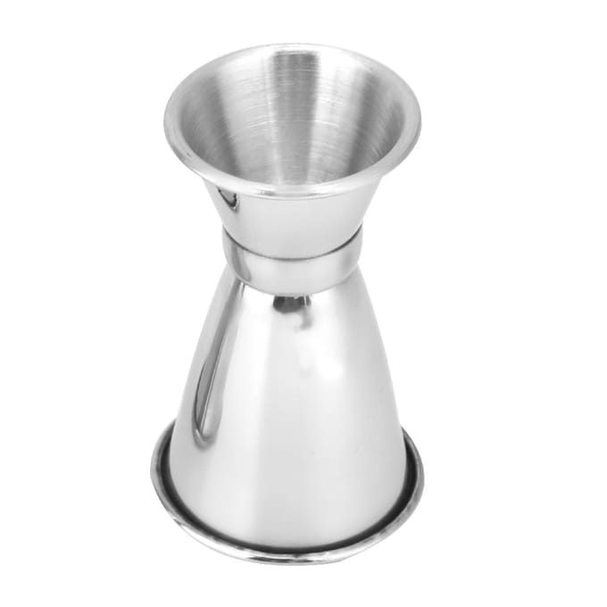 Roestvrijstalen Cocktail Jigger Dubbele Kop Maatbeker Ounce Alcohol Maatbeker Bar Shaker white