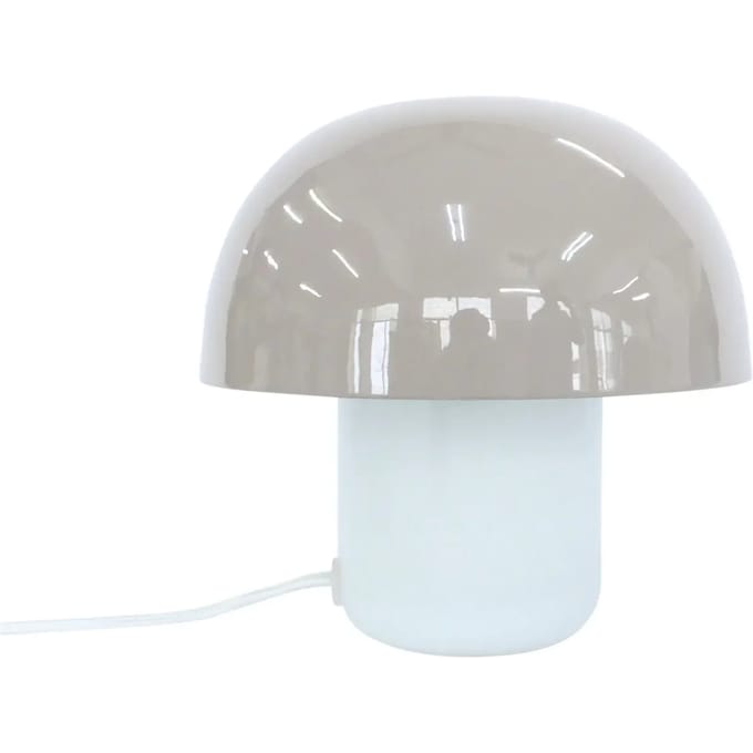 Leitmotiv Tafellamp Nuevo Mini Mushroom - Grijs - 20x20x20cm - Modern