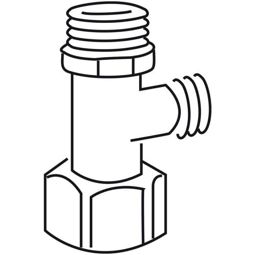 Mepa Angle valve 1/2 x 3/8, 590.803