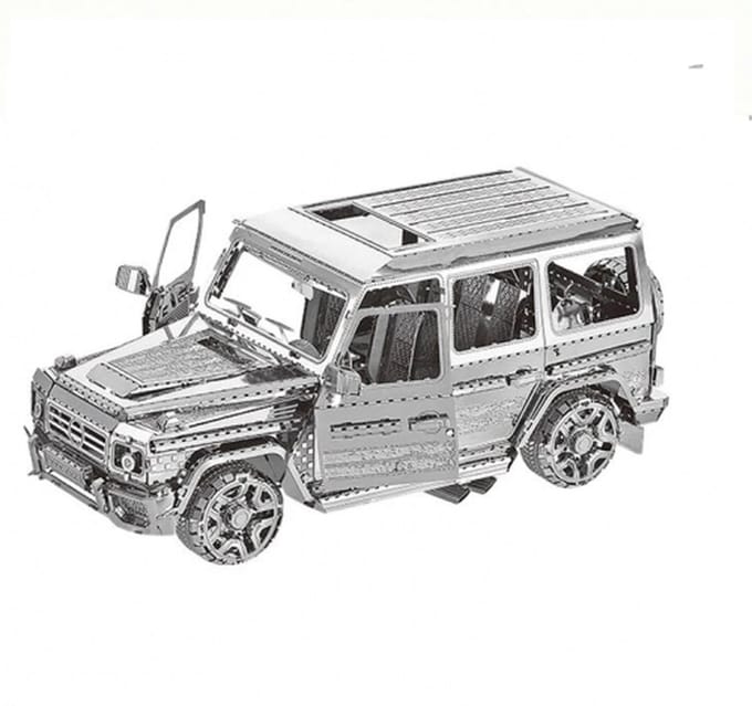 Bouwpakket Modelbouwpakket Terreinwagen- metaal