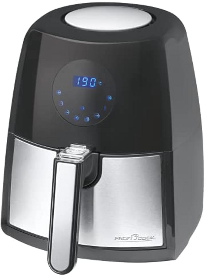 Hot air fryer 2.5 liter - 7 programma's - LED-display - 1500 W
