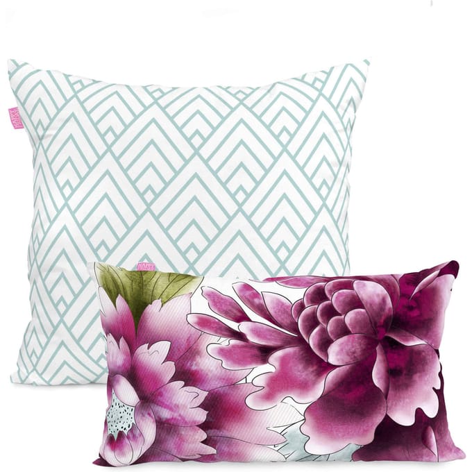 Set van 2 kussenhoezen Kyoto | Happy Friday
