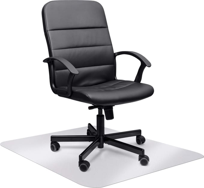 alpina Stoelmat - Vloerbeschermer - 90 x 90 CM - Transparant