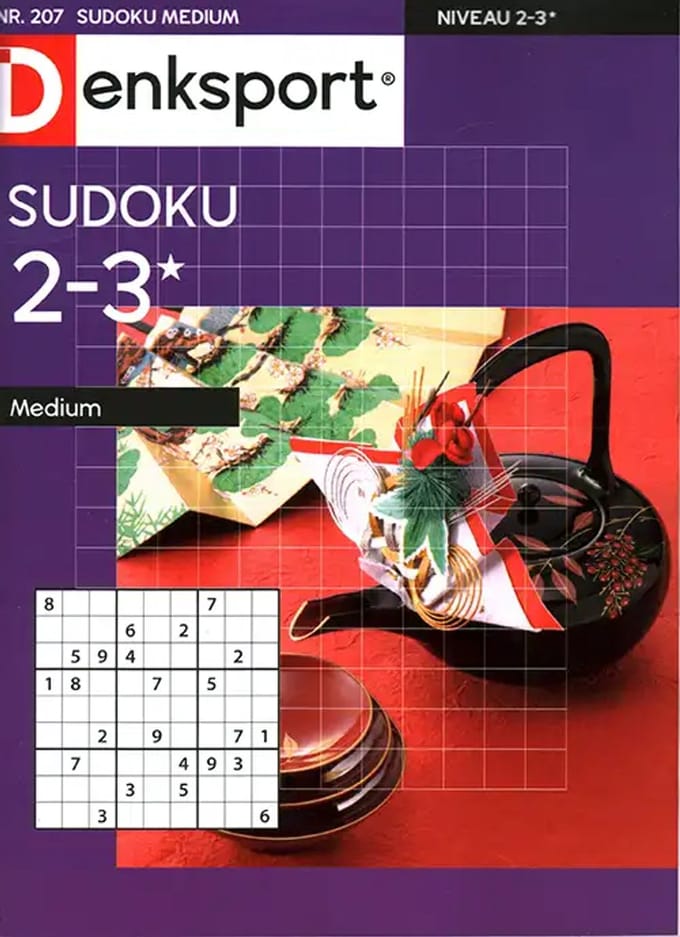 Denksport Sudoku Medium - 207 2026