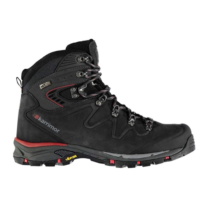 Karrimor Heren Cheetah Leer Wandelschoenen (Houtskool)