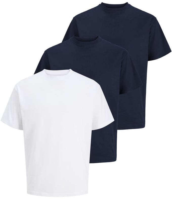 Jack & Jones Heren t-shirt 3 pack Relaxed