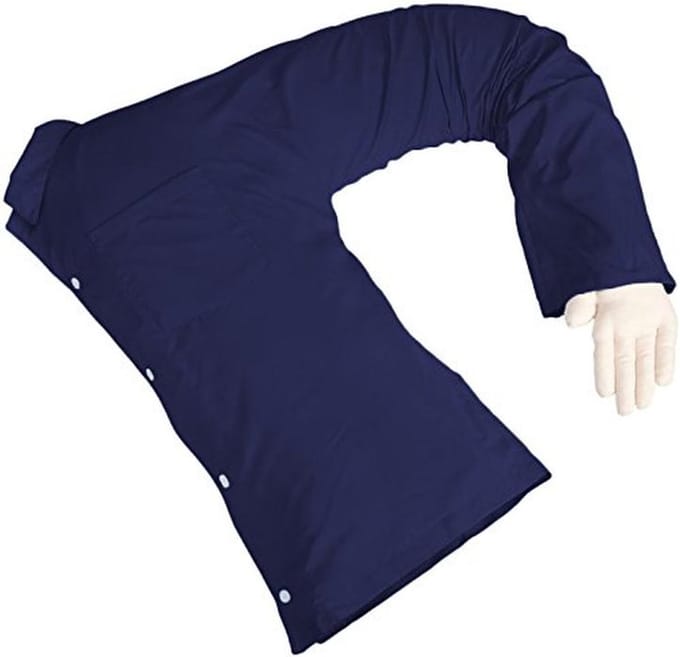 Comfortable Body Pillow for Cuddling - Dark Blue