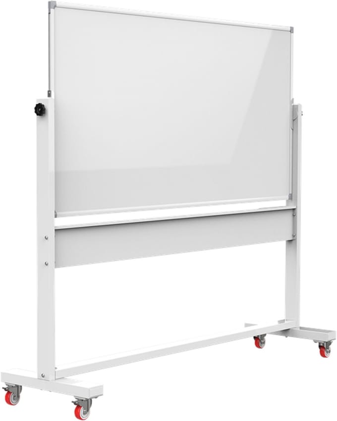 IVOL Verrijdbaar whiteboard Premium - Emaille - 100x150 cm