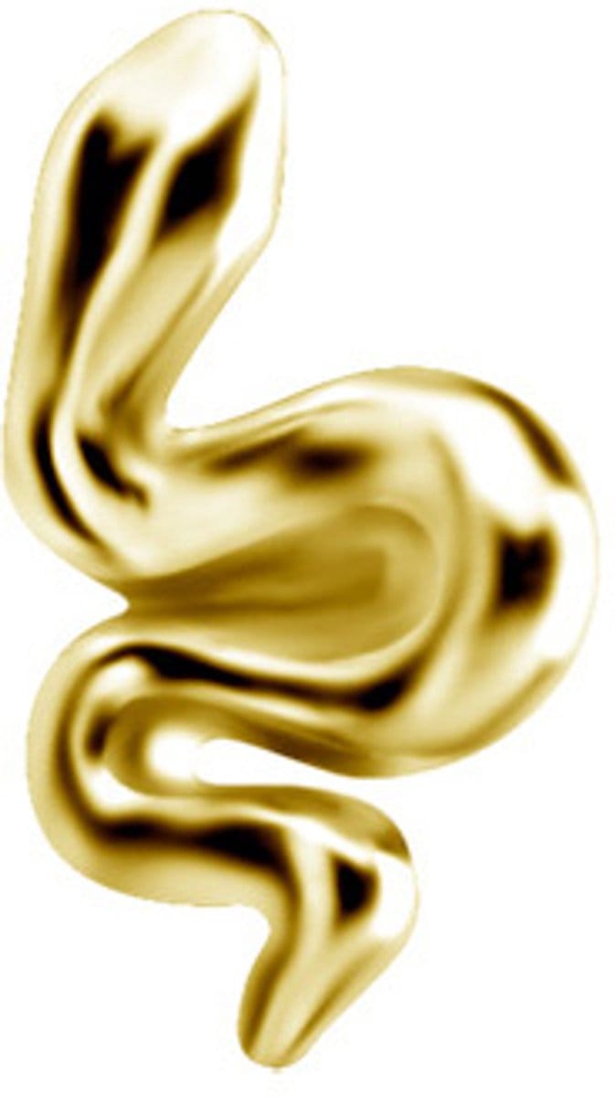 Crazy Needles Serie - Gouden Moer - 18K - Vaas