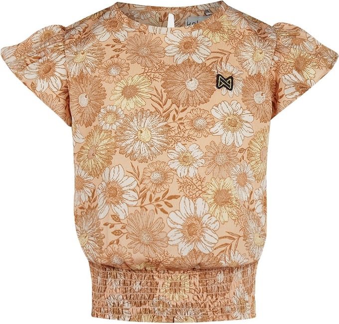 Koko Noko Meisjes Blouse - Peach