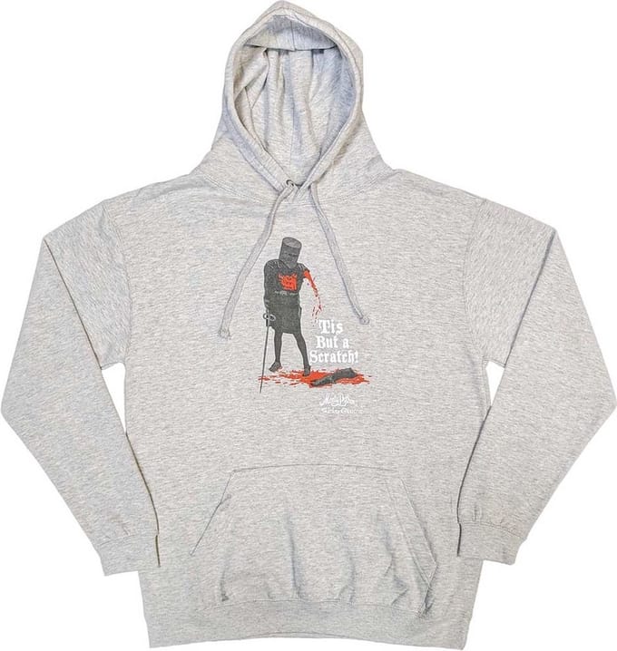 Monty Python - Tis But A Scratch Hoodie/trui - S - Grijs
