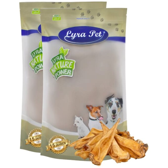 200 st. Lyra Pet® Runderoren ca. 6 kg