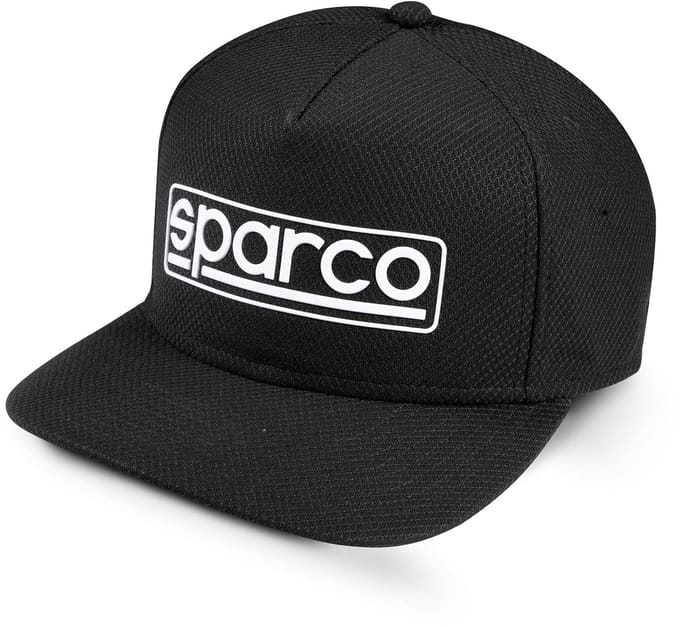 Sports Cap Sparco STRETCH Black