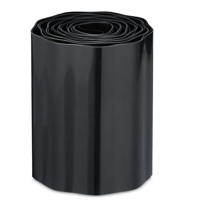borderrand kunststof - 9 meter - 20 cm hoog - flexibel - op rol