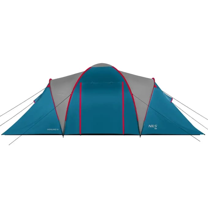 Nils Camp Highland IV - Camping Tent - 4 Persoons - Waterdicht - UV-Bestendig