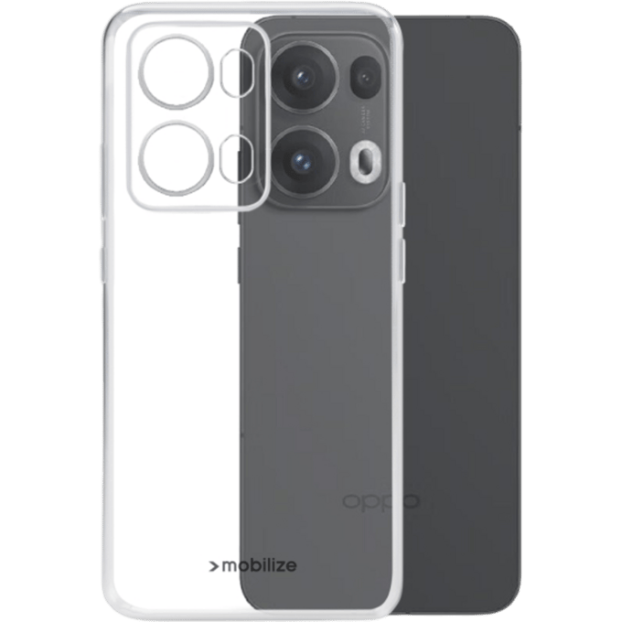 Mobilize OPPO Reno13 Pro Siliconen (TPU) Hoesje Transparant