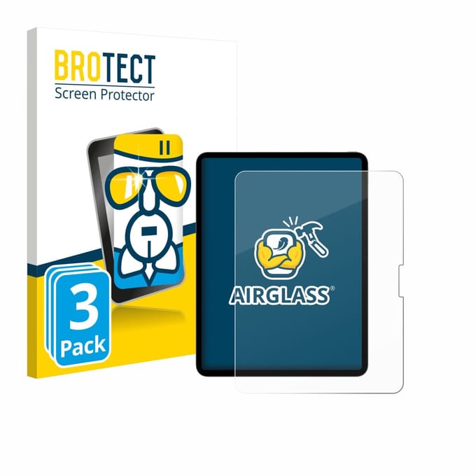 Screenprotector 3 Stuks voor Apple iPad Pro 13" M5 2025 Beschermglas transparant