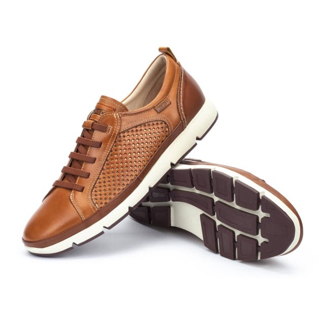 Pikolinos Fuencarral - heren sneaker - Bruin - maat 41 (EU) 7 (UK)