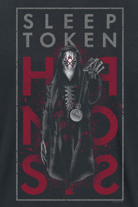 Sleep Token T-shirt - Hypnosis - M - voor Mannen - zwart