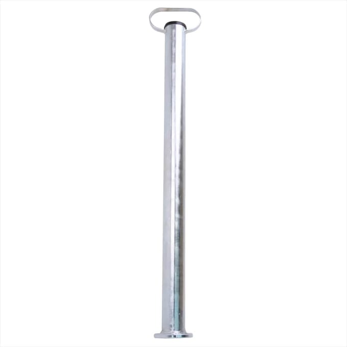 ProPlus Steunpoot - Gegalvaniseerd Staal - Ø 48 mm - 700 mm Hoog - Zilver