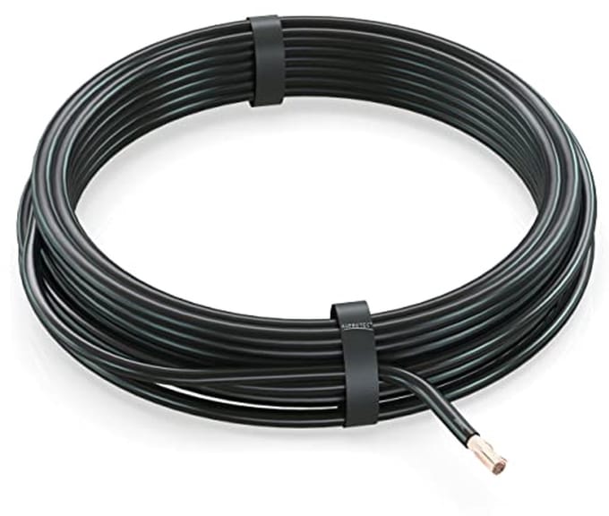 2 m autokabel 4,0 mm² FLRY-B - Zwart