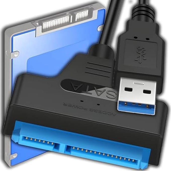 SATA naar USB Adapter - USB 3.0 2,5 inch SATA Converter voor SSD/HDD