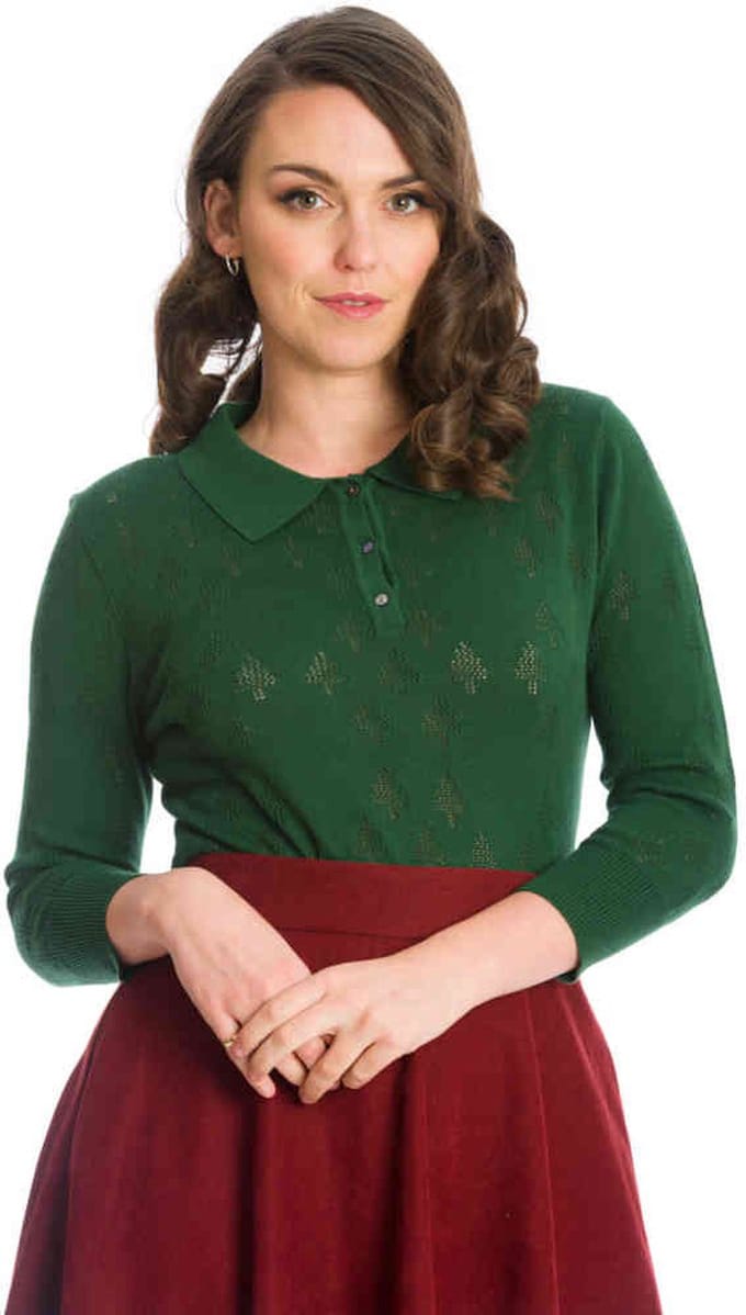 Dancing Days - MERRY TREE KNIT Longsleeve top - M - Groen