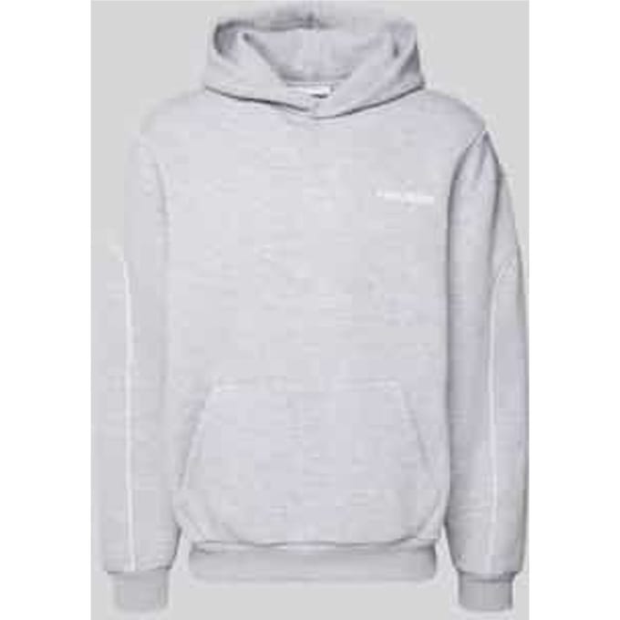 hoodie met logo en kangoeroezak