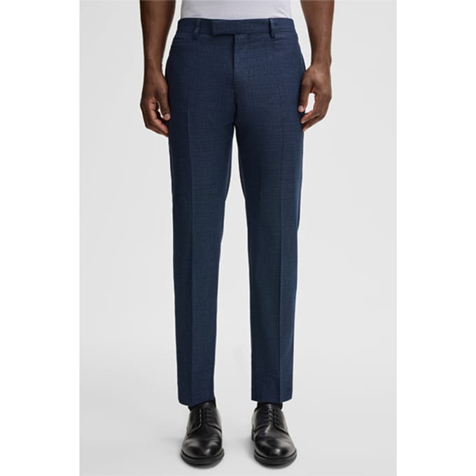 Slim fit pantalon met structuurmotief, model 'Kynd3'