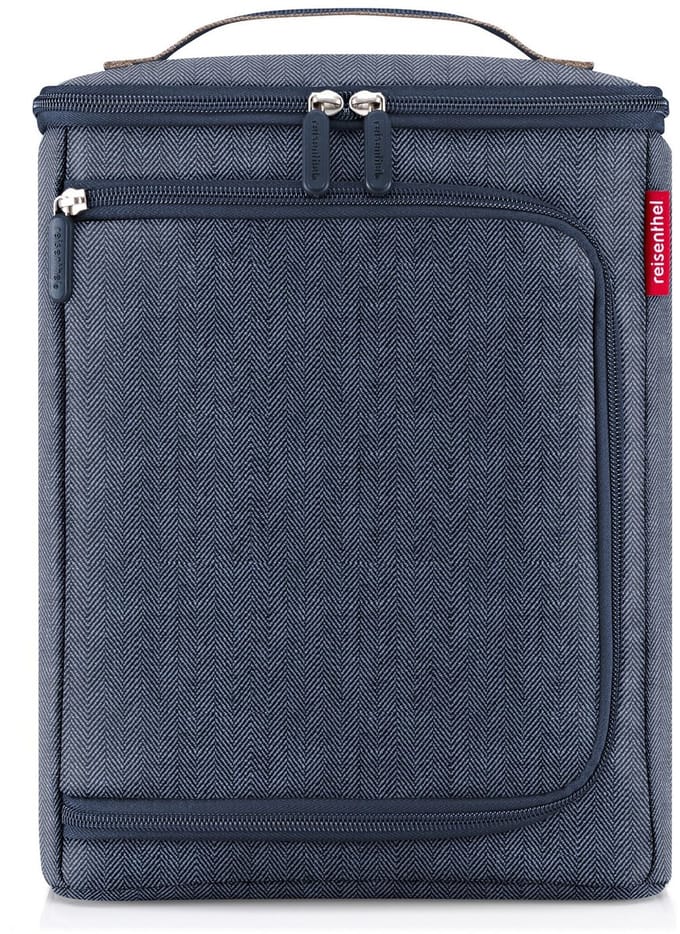 Reisenthel Coolerbox Koeltas - 6 blikjes - 7L Herringbone Donkerblauw