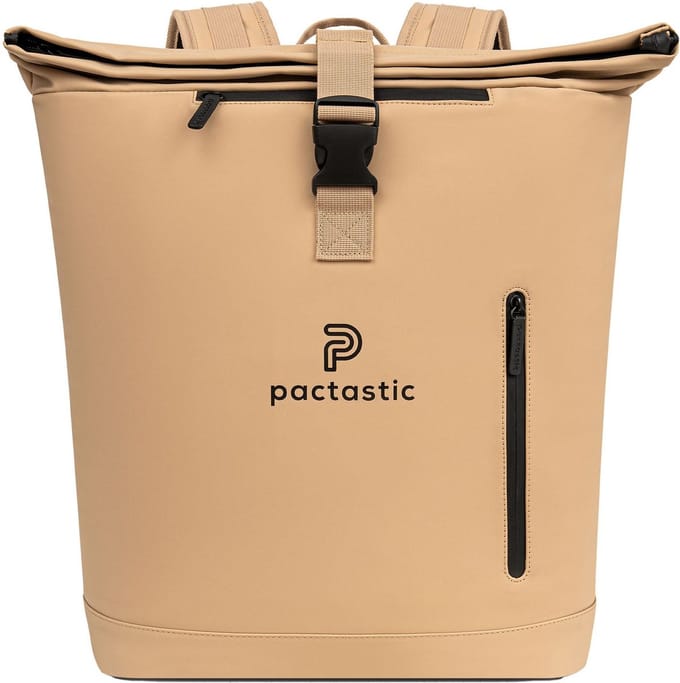 Pactastic Daypack Rugzak met laptopvak Urban Collection Rolltop Backpack 45 cm 24L Beige