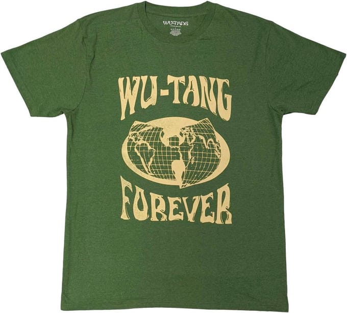 WuTang Clan - Forever Heren T-shirt - L - Groen