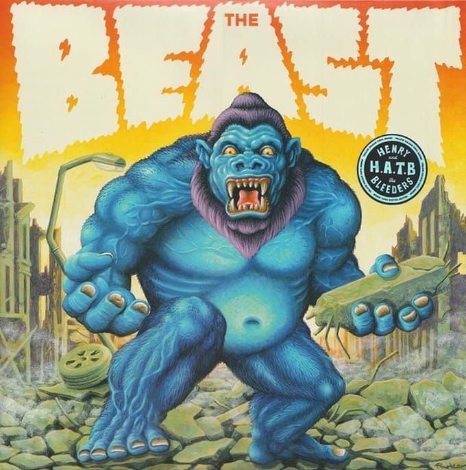 Henry & The Bleeders - The Beast (10" LP) (Limited Edition) (Coloured Vinyl)