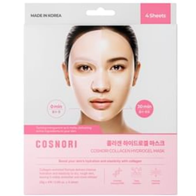 COSNORI - Collagen Hydrogel Mask Set 28g x 4 sheets