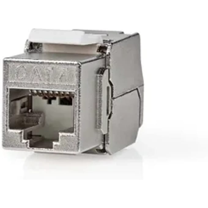 Nedis Keystone - CAT7 / Keystone - RJ45 Female - S/FTP - Metaal - Doos