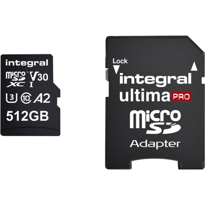 Speicherkarte Integrierte microSDXC 512 GB