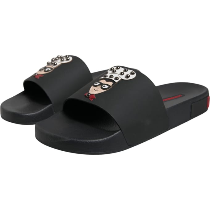 Zwembadsandalen met Cartoonprintstijl