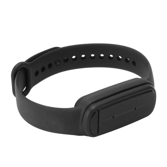 M90 Ultrasone Afstotende Polsband 3 Modi USB Oplaadbare Afstotende Armband Zwart black