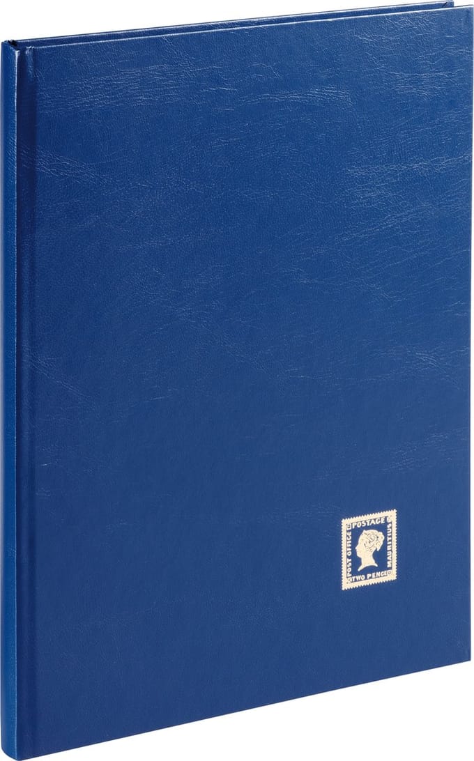 Pagna postzegelalbum, A4, 32 vel, blauw