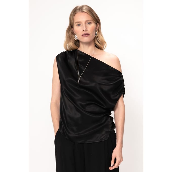 VIVEH Adhara Top Black Taglia: 34 | Magliette intime Outlet | Donna | Nero