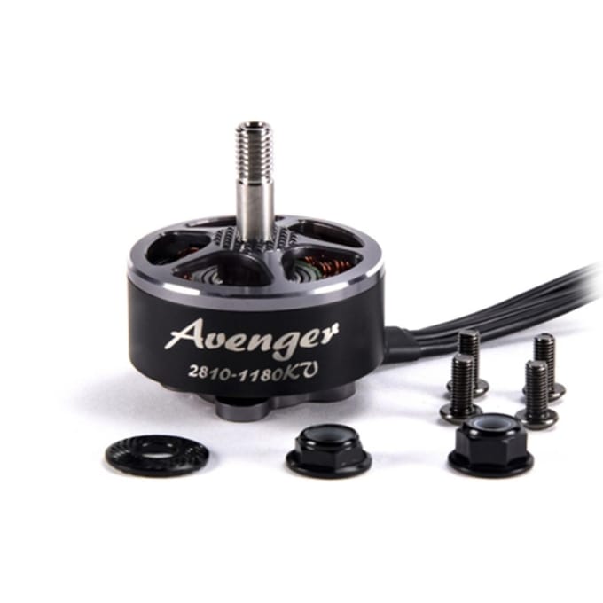 Moteur sans balais puissant 2810 1180KV pour drone télécommandé multicoptère FPV 1180-1 noir