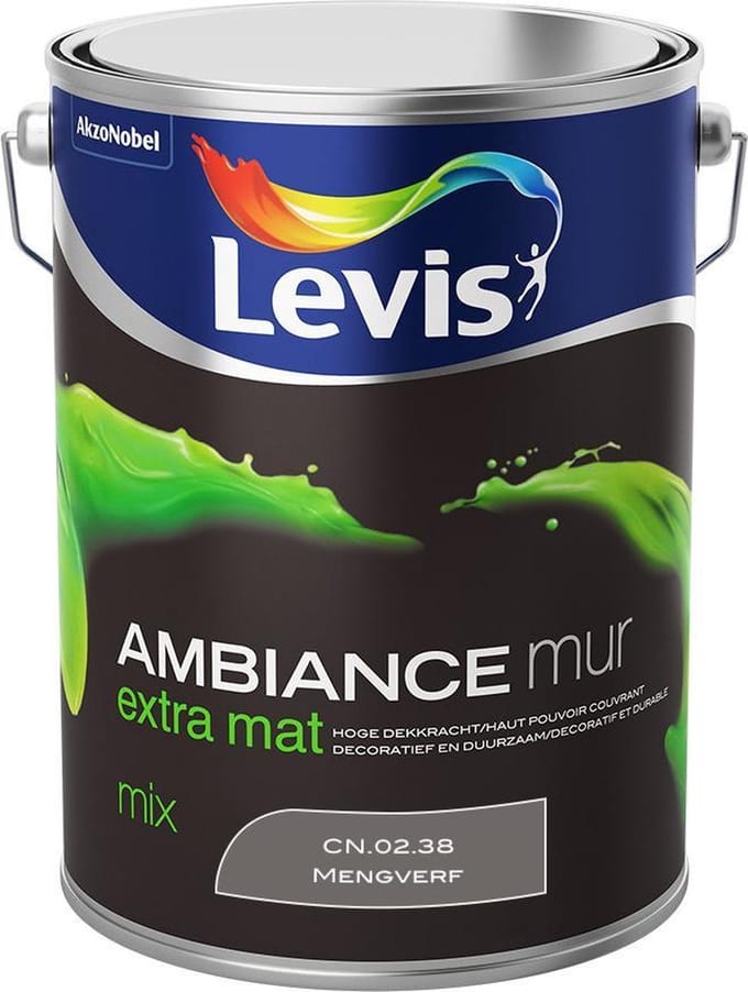 Levis - Ambiance Mur Extra Mat Mix - Meaning Nine - Mengverf - 5 L