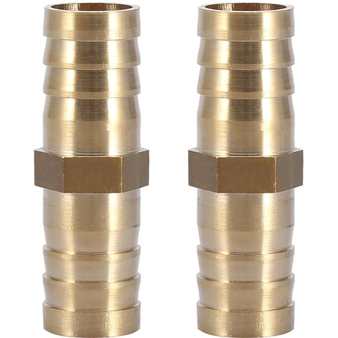Messing Tapse Rechte 2-weg Pijpconnector Buisklem Fitting 681012141620mm