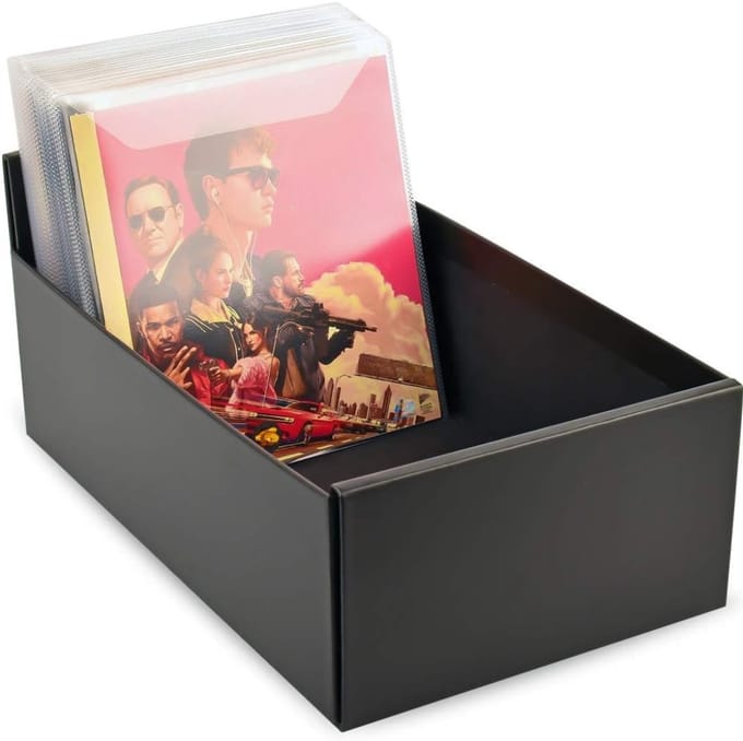 DYNA® Cd Opbergdoos - Cd Opbergsysteem - Cd Koffer - Zwart - 26cm x 16cm x 12cm