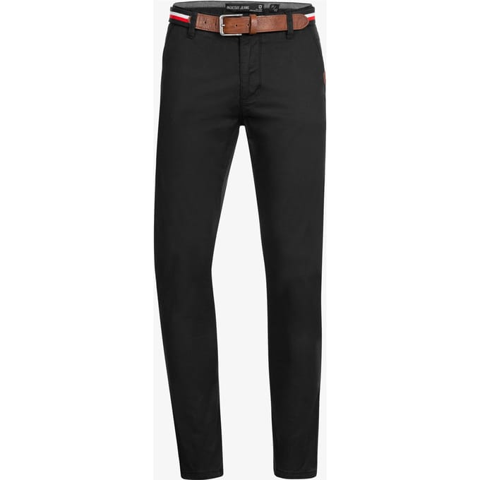 INDICODE JEANS Chino 'Cherry' in de kleur Zwart
