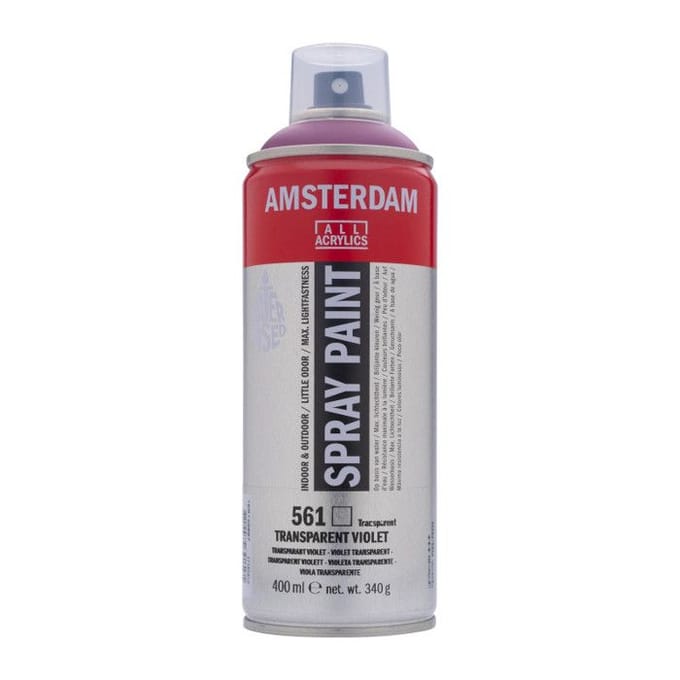 Spraypaint - 558 Transparant Violet - Amsterdam - 400 ml