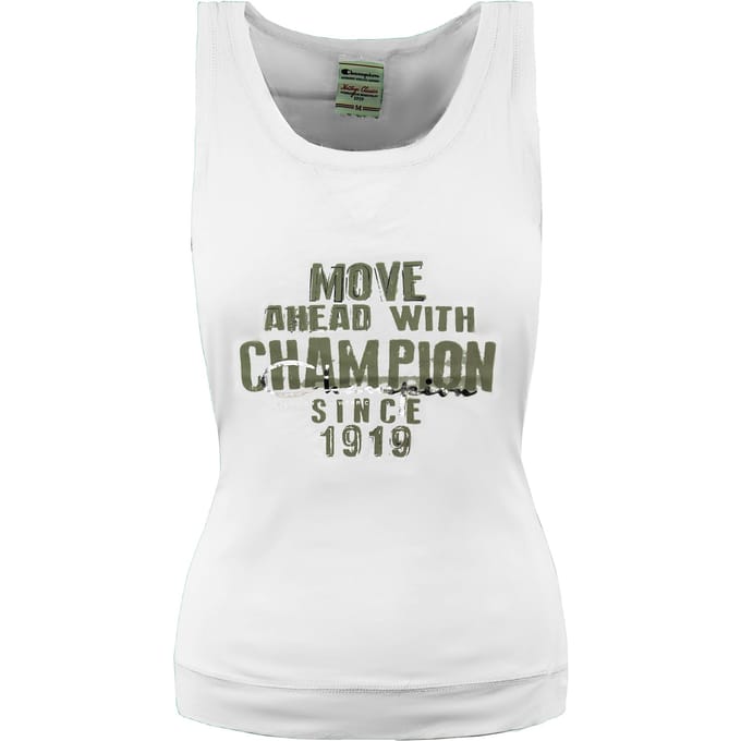 Champion Heritage Fit Dames Wit Vest