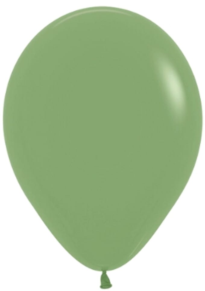 Mini Ballonnen Soft Olijfgroen - 11cm - 20 stuks
